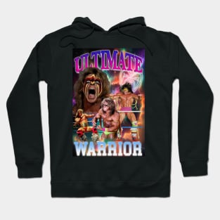 90s Bootleg Style Warrior Tribute Hoodie